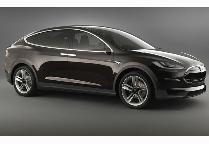 Το πρωτότυπο Tesla Model X Crossover.